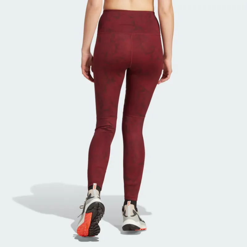 Adidas Leggings Women's Red-3