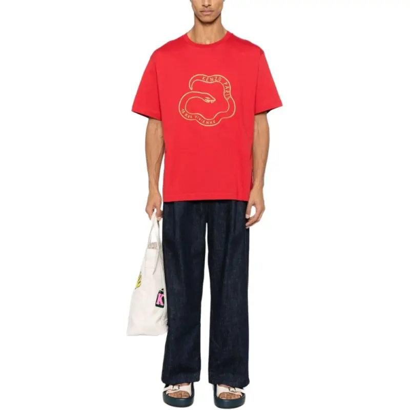 KENZO Year Of The Snake Graphic T Shirt-1