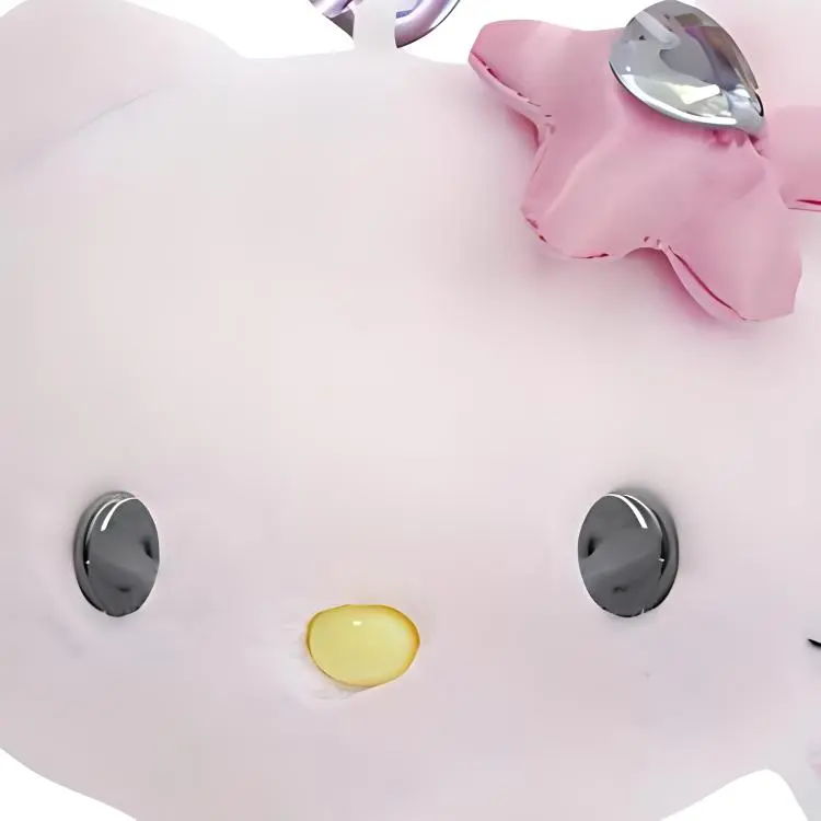 Sanrio Hello Kitty/Hello Kitty Angel Collection Face Flower Heart Button Mirror Anime / Games Pendants-2