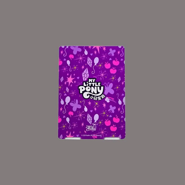KAYOU My Little Pony Card LSR Moonlight 4 Thunder Path Multicolor Rainbow Holographic Card IP/Anime Cards 1 Pc-2