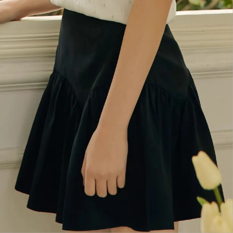 Hush Puppies Casual Short Skirts Women's Black-2