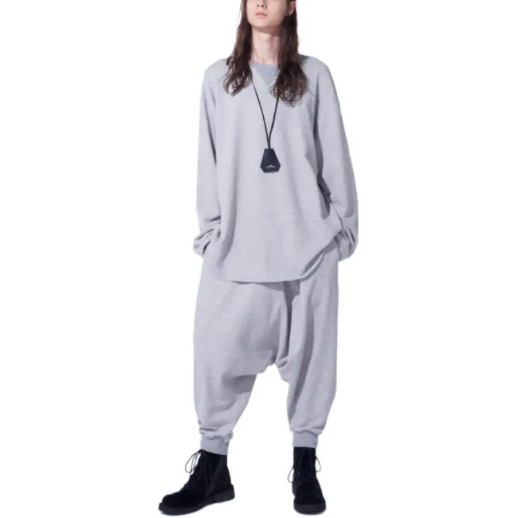 Yohji Yamamoto S'YTE FW24 Knitted Sweatpants Unisex Gray-5