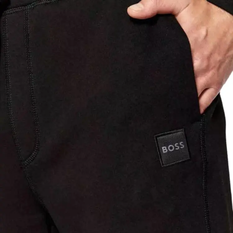 HUGO BOSS Knitted Sweatpants Men Black-4