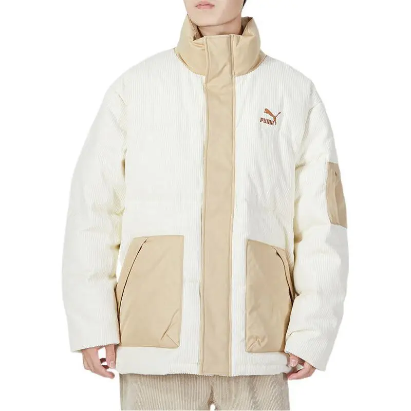 PUMA Down Jackets Unisex Ecru-2