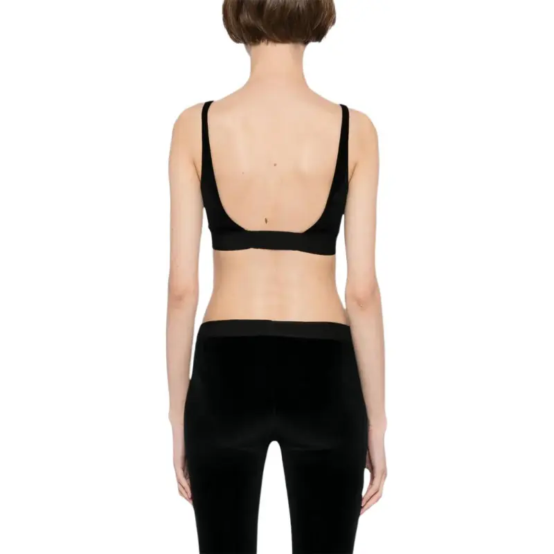 TOM FORD Velvet Cropped Top-2