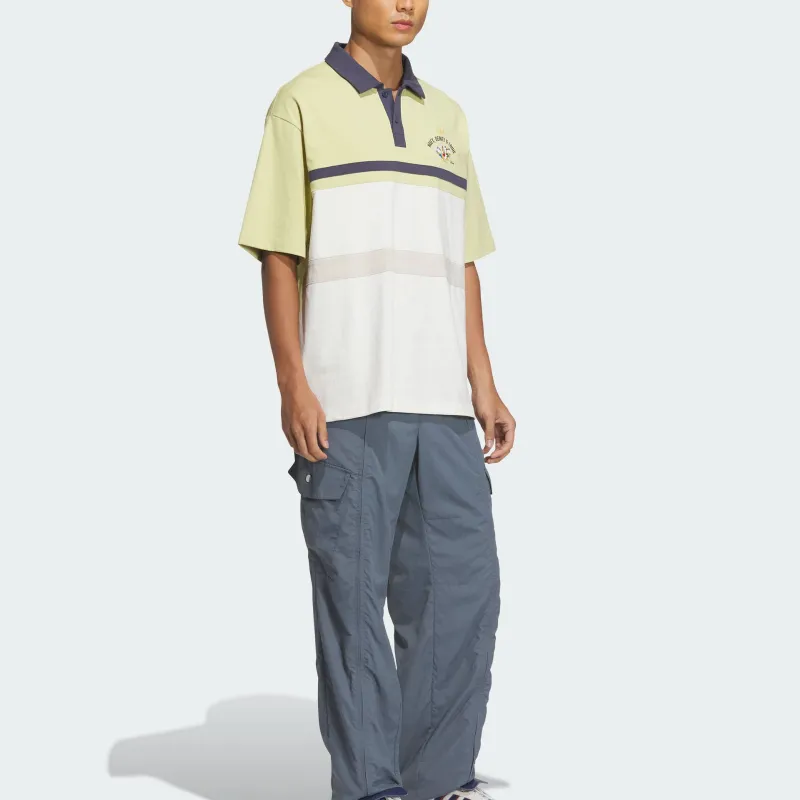 Adidas x Disney Polo Shirt Unisex Gold White-2
