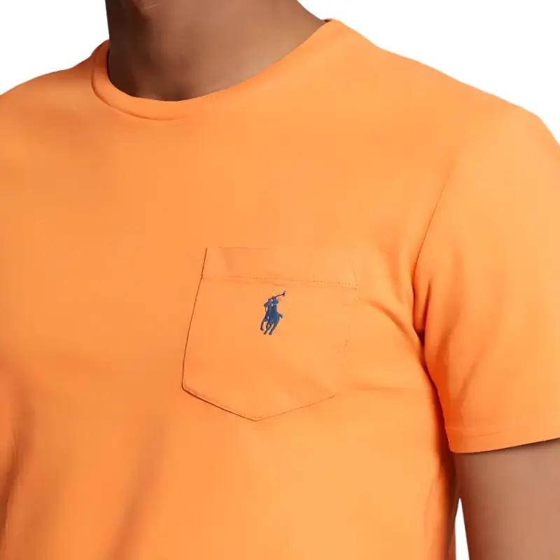 Polo Ralph Lauren T Shirt Men's Orange-4