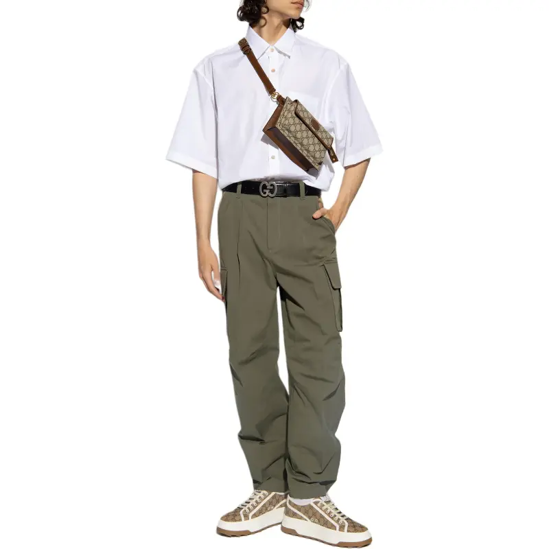 GUCCI Shirts Men White-2