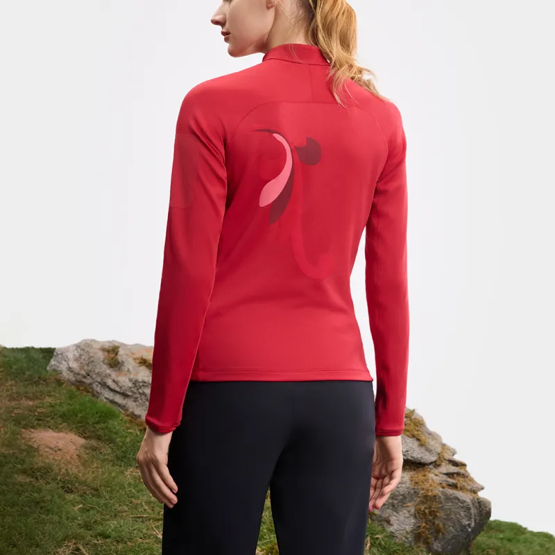 FILA T Shirt Women's Dark Brier Red-4