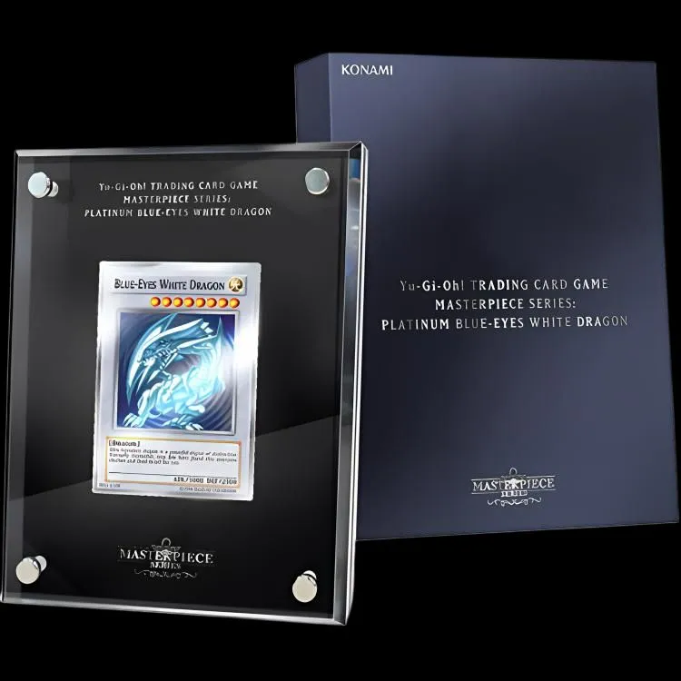 Yu Gi Oh! OCG Duel Monsters TCG Representative Collection  Eyes Of White Dragon US Version Card Accessories 1 Sheet-2