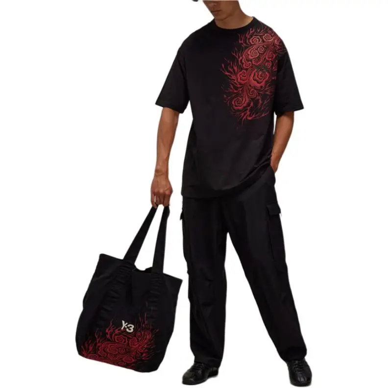 Y 3 Tapered leg Trousers-2