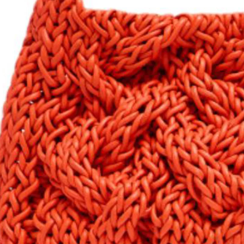 JW Anderson Small Cable Knitted Top Handle Bag-1