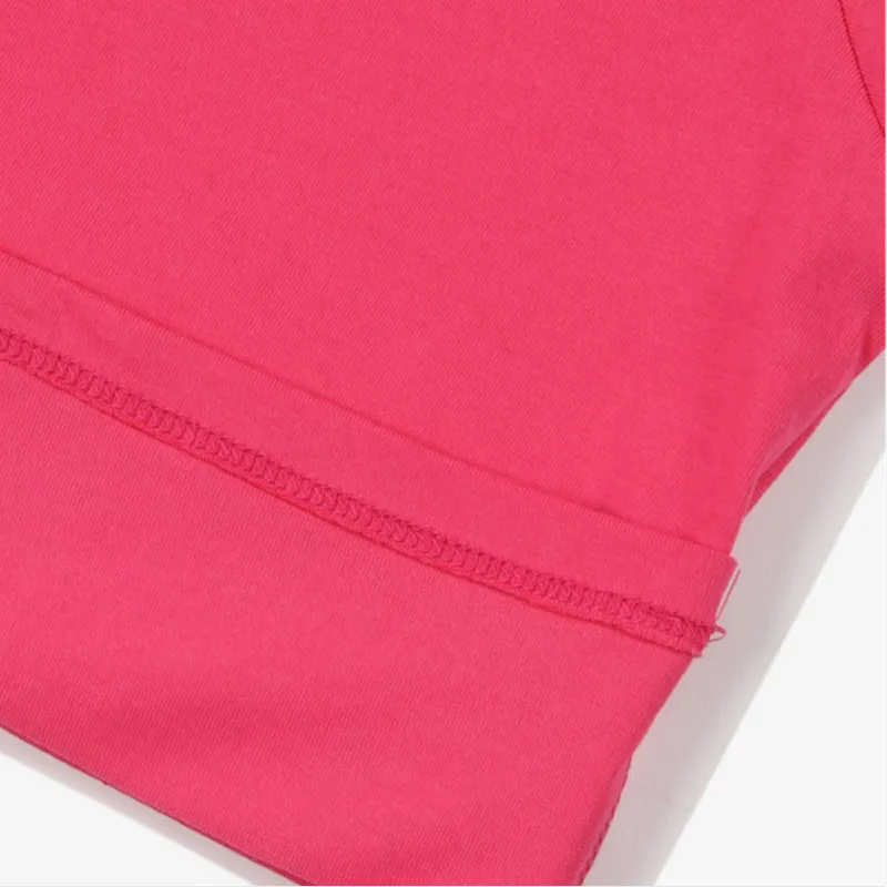 FILA Crop Tops Women's Pink-3