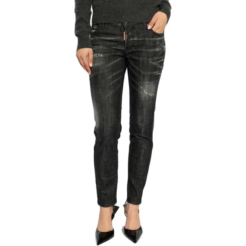DSQUARED 2 Distressed Skinny Jeans-3