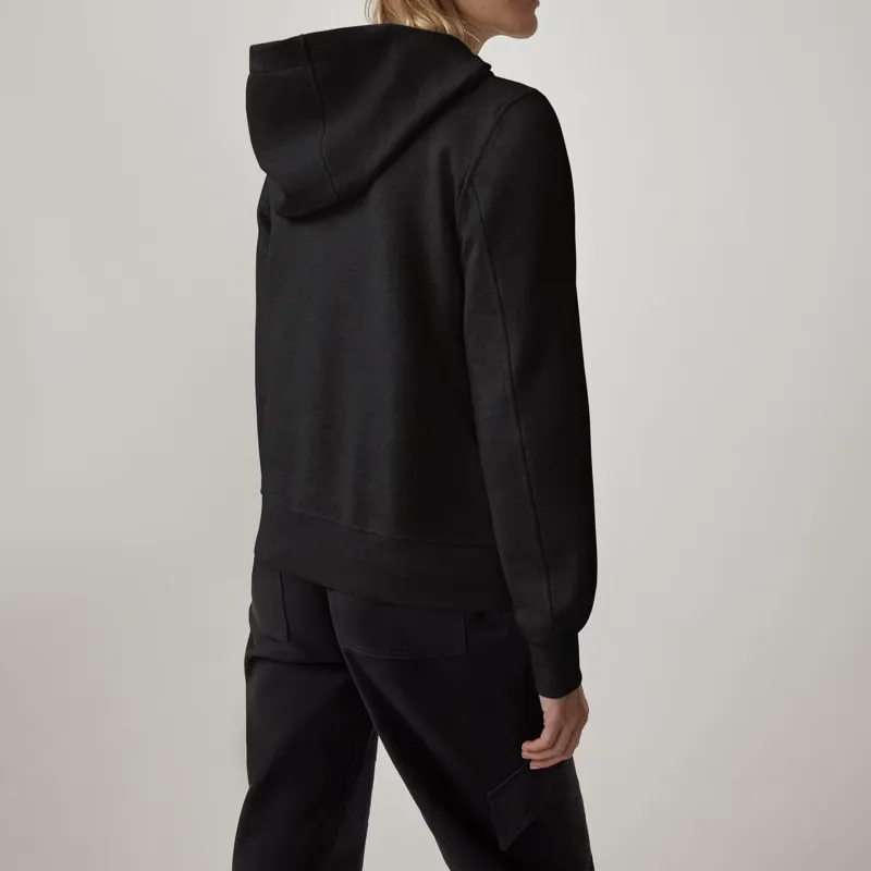 Canada Goose HyBridge Series Sweatshirts Women's Black-3