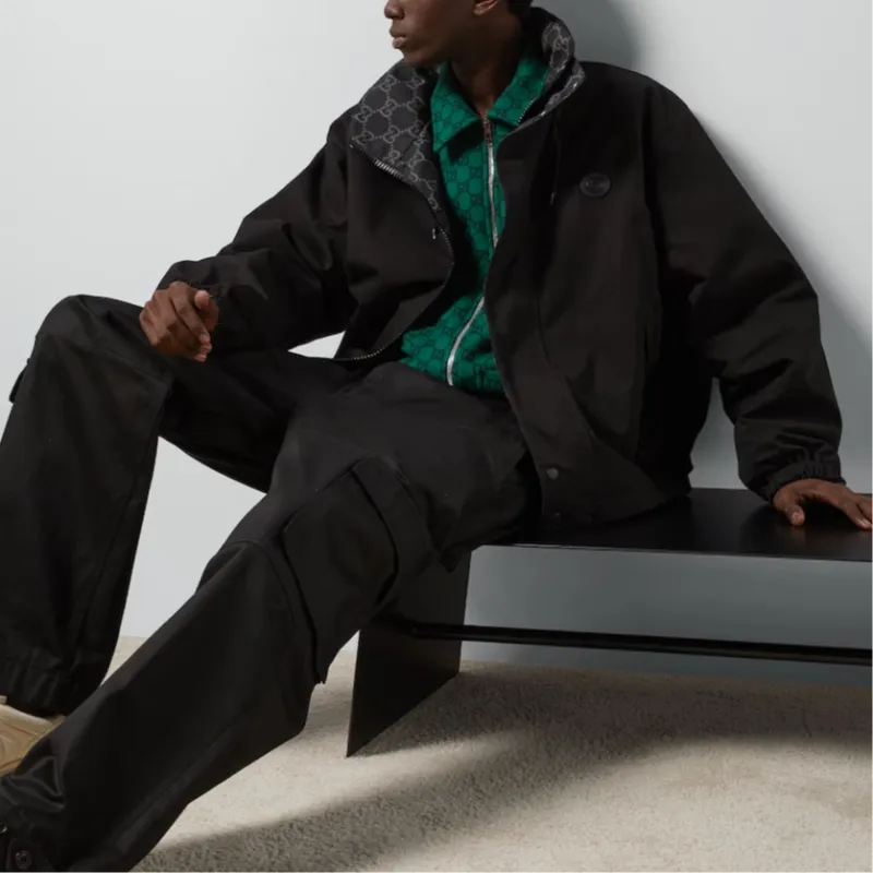 GUCCI Reversible Ripstop Nylon Jacket-3