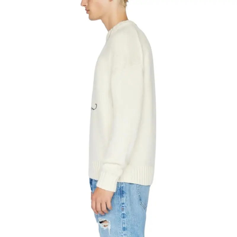 FRAME Ritz Paris Cashmere Sweater Unisex White-4