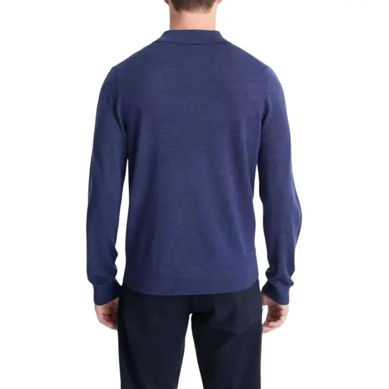 VINCE Polo Shirts Men Blue-1