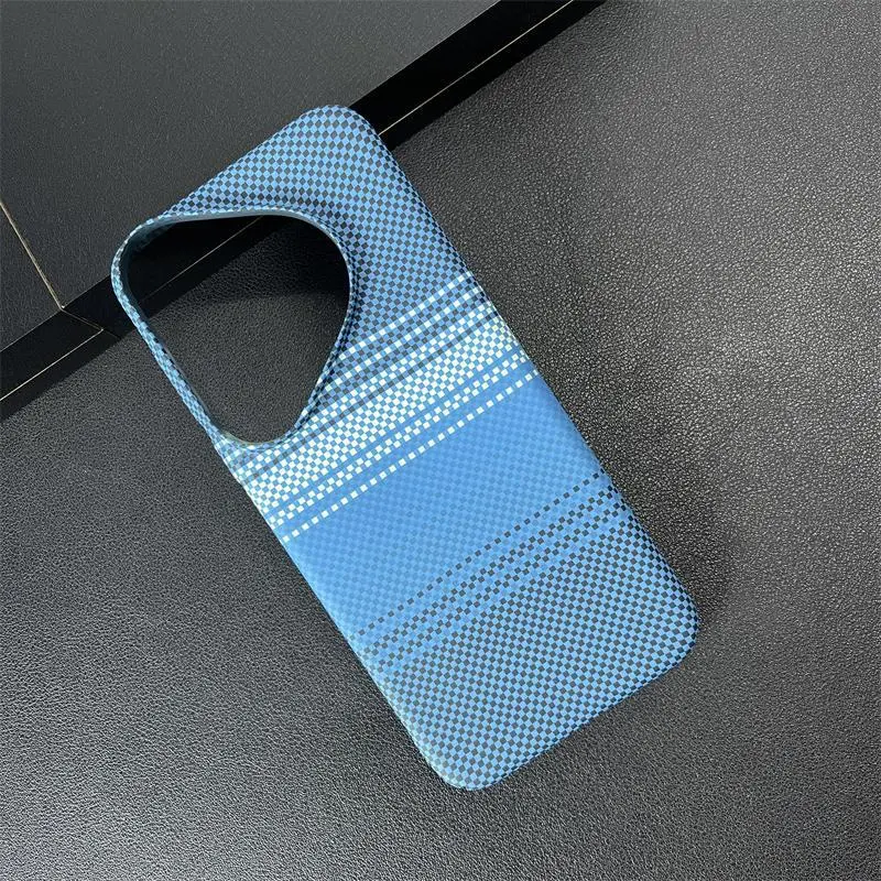 Mivana Leather Material Carbon Fiber Textured Effect Phone Cases Compatibility With Huawei P70 Pro/40 Pro/50 Pro/60 Pro-2