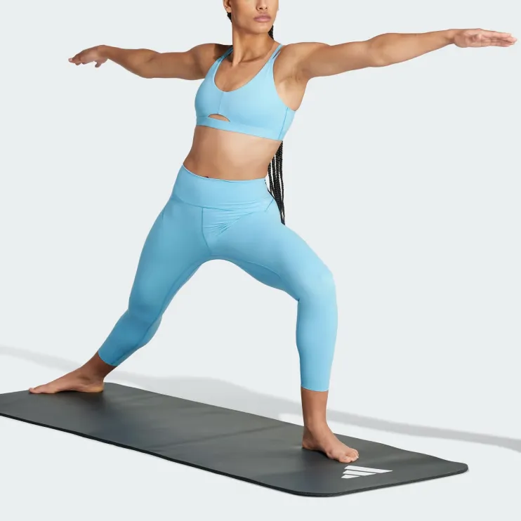 Adidas ALL ME LUXE Leggings Women's Blue-3