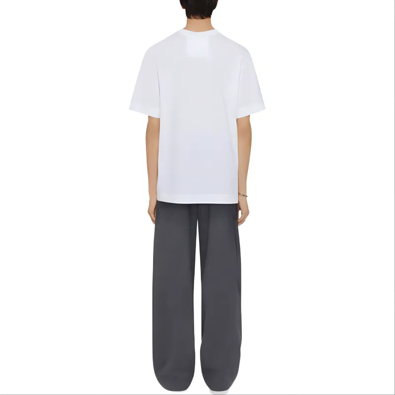Givenchy T Shirts Men White-2
