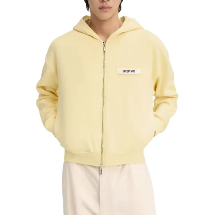 Jacquemus Jackets Coats Men's Light Yellow-4