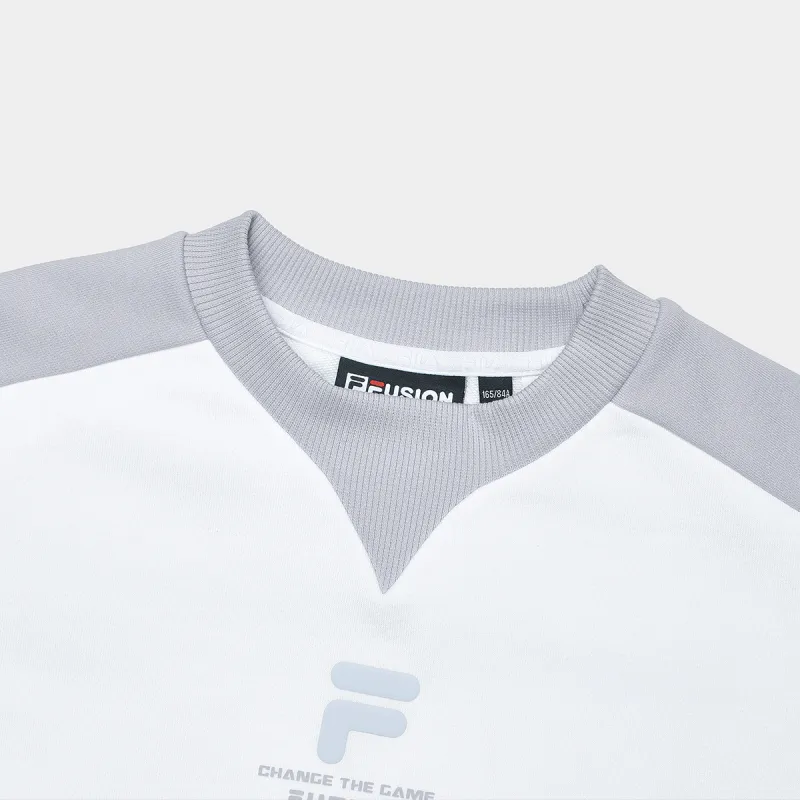 FILA FUSION URBAN TECH Sweatshirt Women's Standard White-4