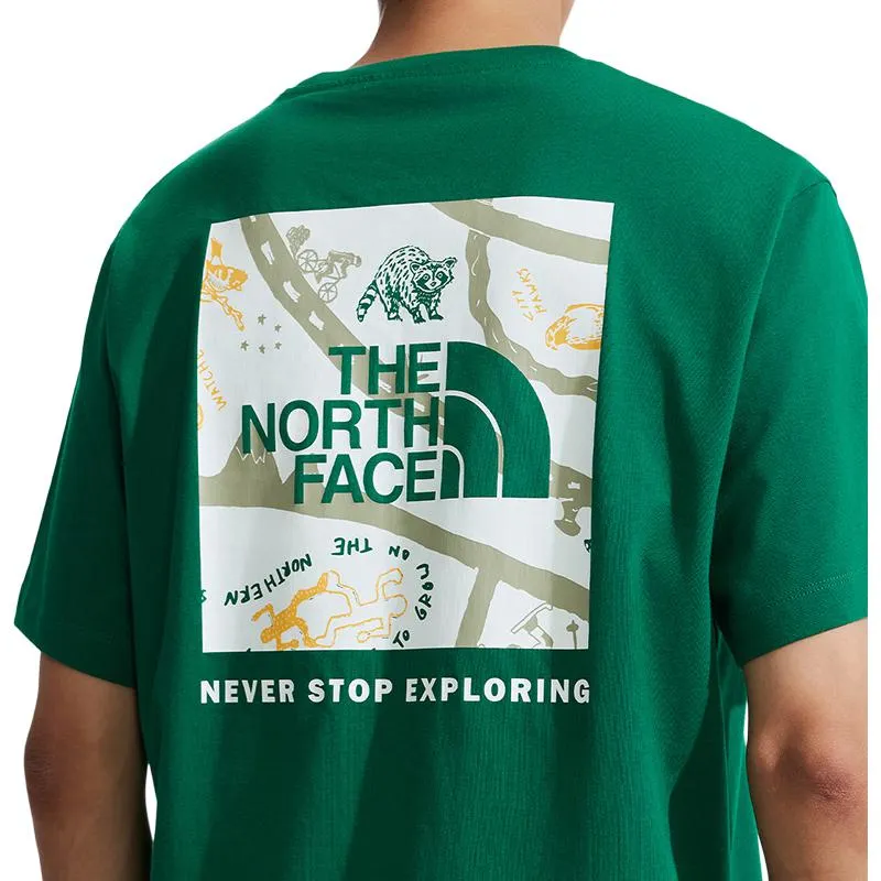 THE NORTH FACE T-Shirt Men's Weiyang Green-4