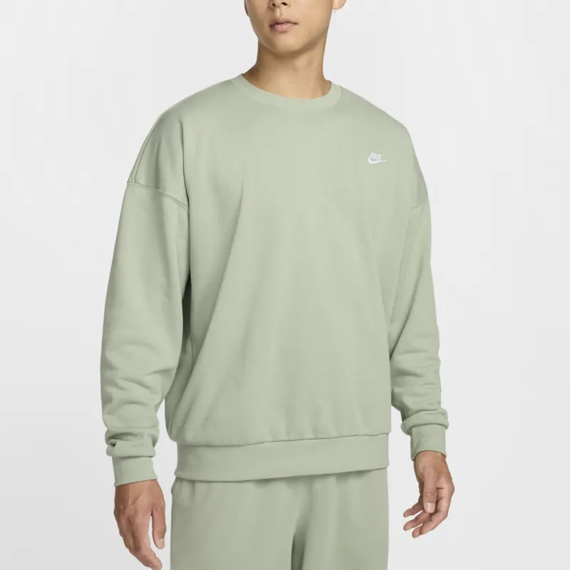 Nike Sports Lifestyle Collection NK CLUB FT OVERSIZED CREW Sweatshirt Men's Light Green-2