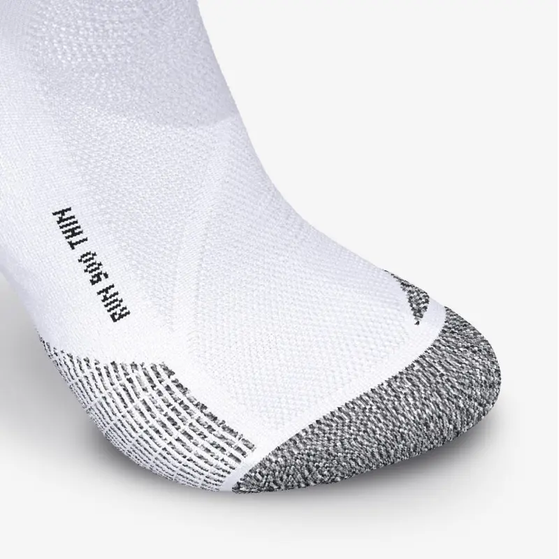DECATHLON KIPRUN RUN900 Mid Calf Socks Unisex 1 Pack Snow-2