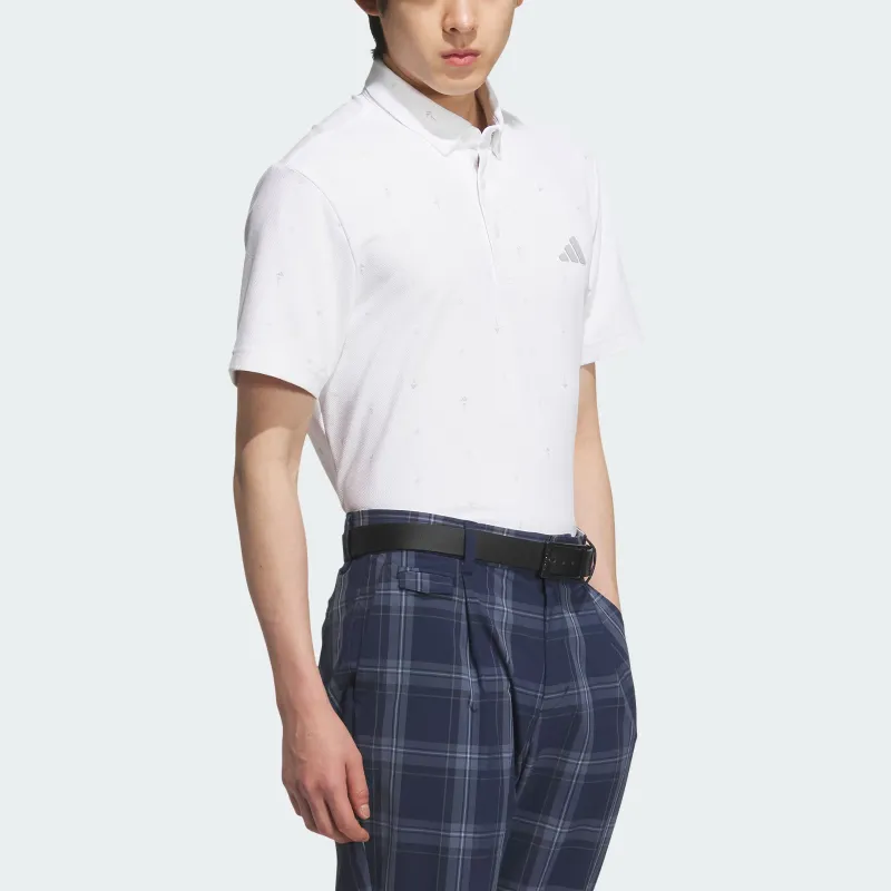 Adidas MONOGRAM Polo Shirt Men's White-3