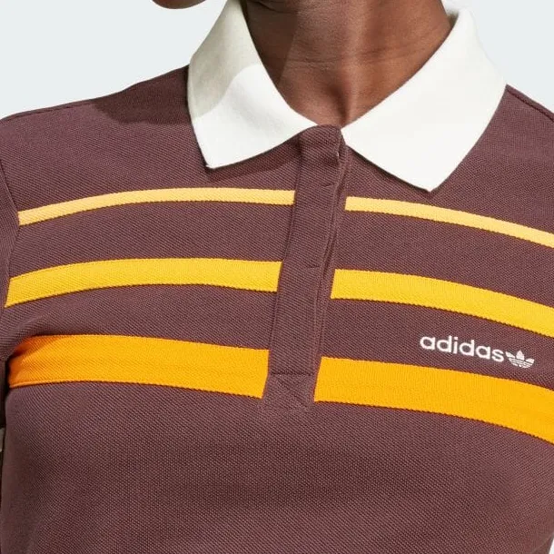 Adidas Originals '80s Logo embroidered Polo Top-4