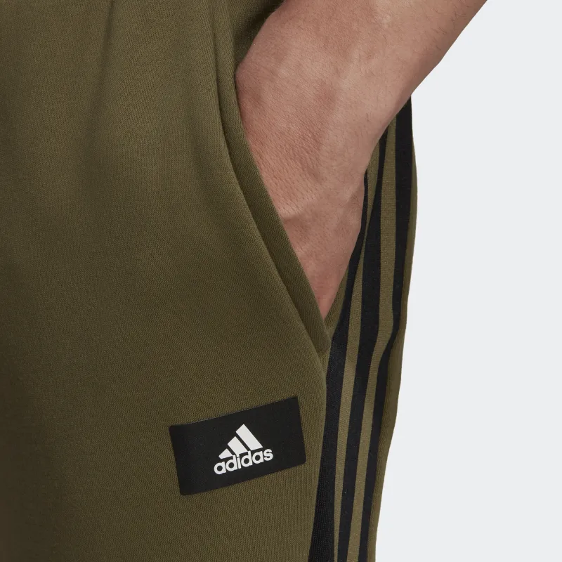Adidas M Fi Wtr Pant Knitted Sports Pants Men's Olive-4