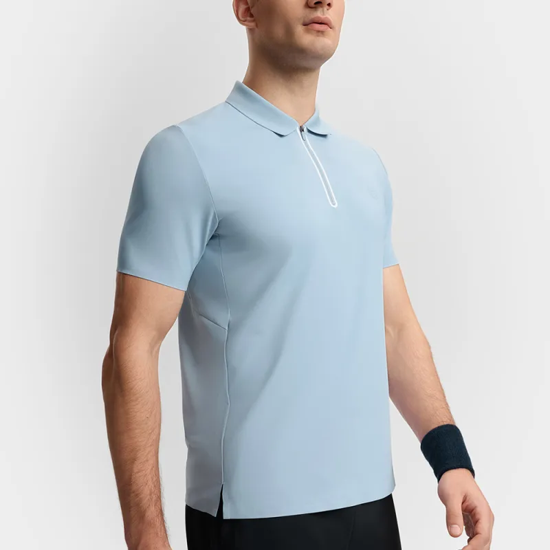 FILA Athletics Tennis Polo Shirt Men's Medieval Blue-2