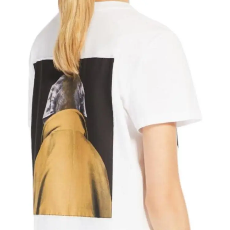 MaxMara Logo Printed Crewneck T Shirt-4