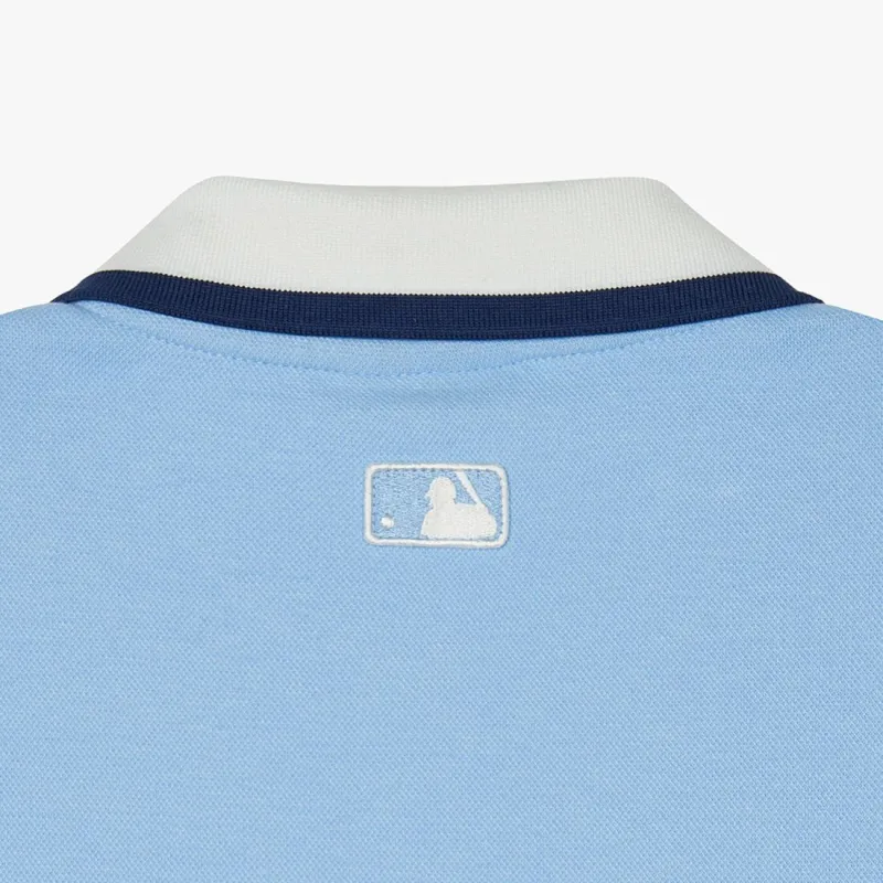 MLB Short Sleeved Dress Women's Blue-3