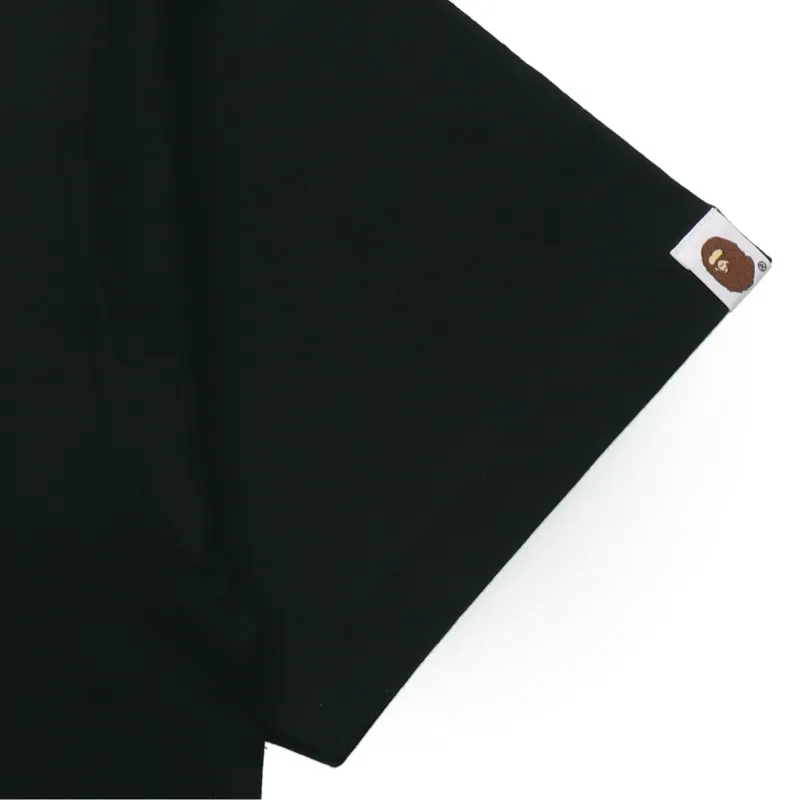 A BATHING APE Abc Gold Zip Shark Tee-2