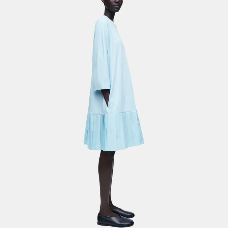 COS Long-Sleeved Dresses Women's Light Blue-2
