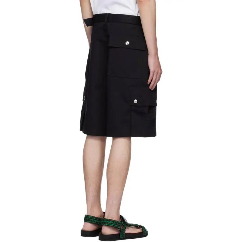 Jacquemus Le Cargo Belted Bermuda Shorts-1