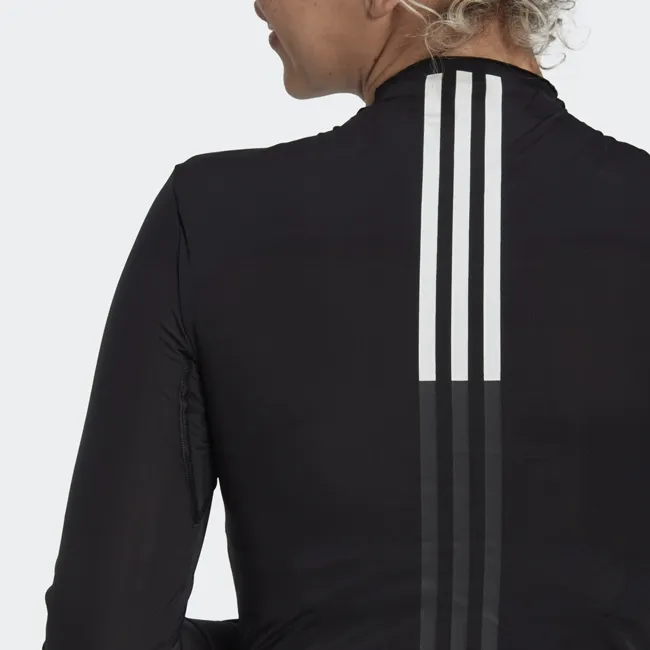 Adidas Set in Sleeve T Shirt Women's Black-3
