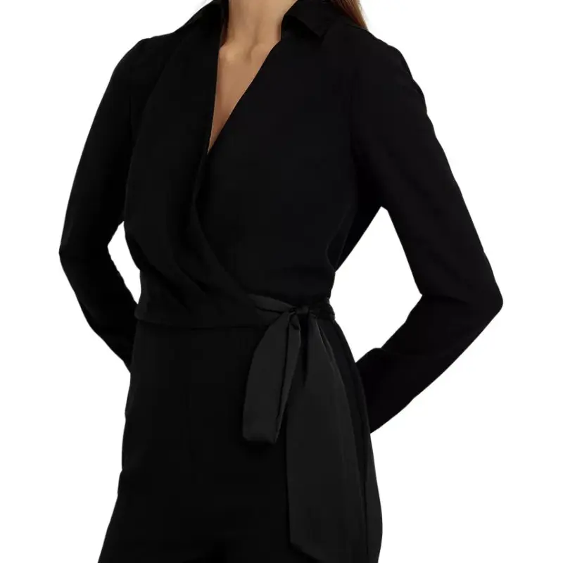 Polo Ralph Lauren Jumpsuit Women's Black-4