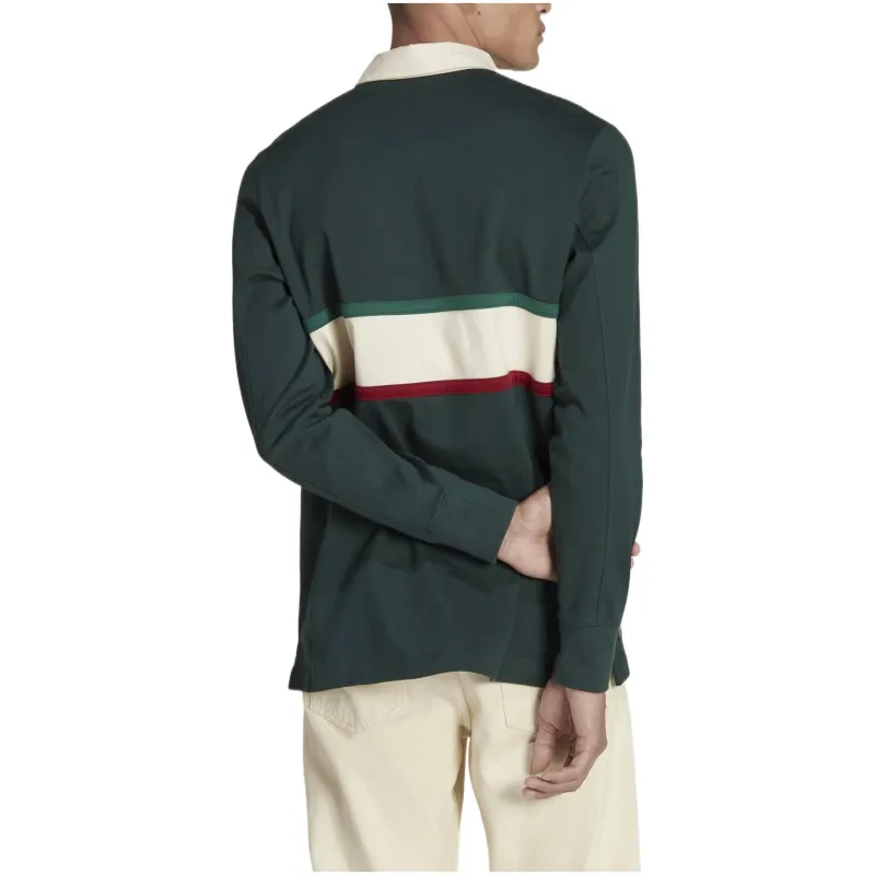 Adidas Fmf Ls Polo Shirt Men's Green-3
