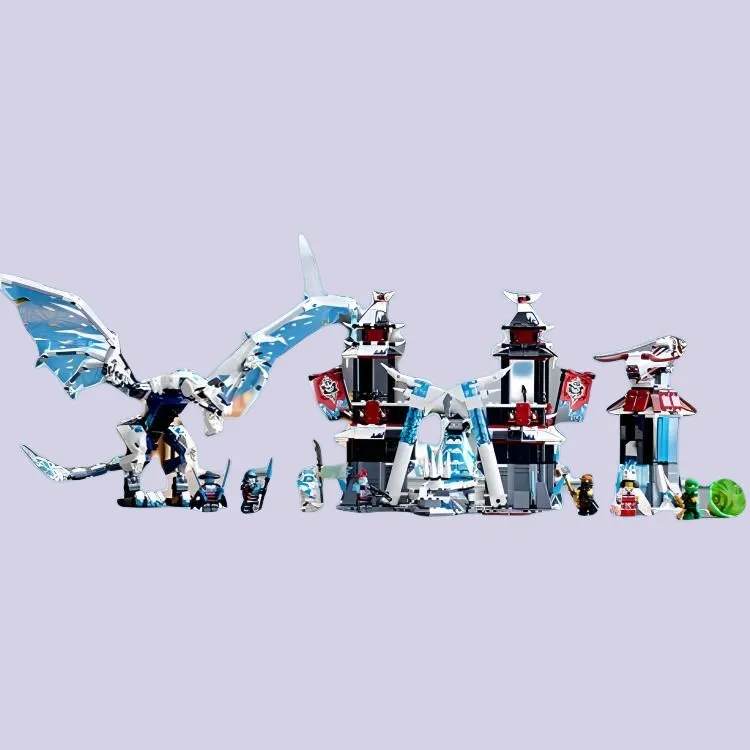 LEGO Phantom Ninja Collection Exile Monarch's Castle Building Blocks 1278 70678-5