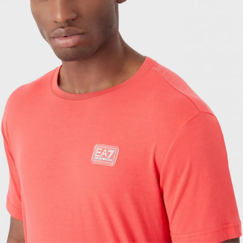 EMPORIO ARMANI EA7 T Shirts Men Red-4