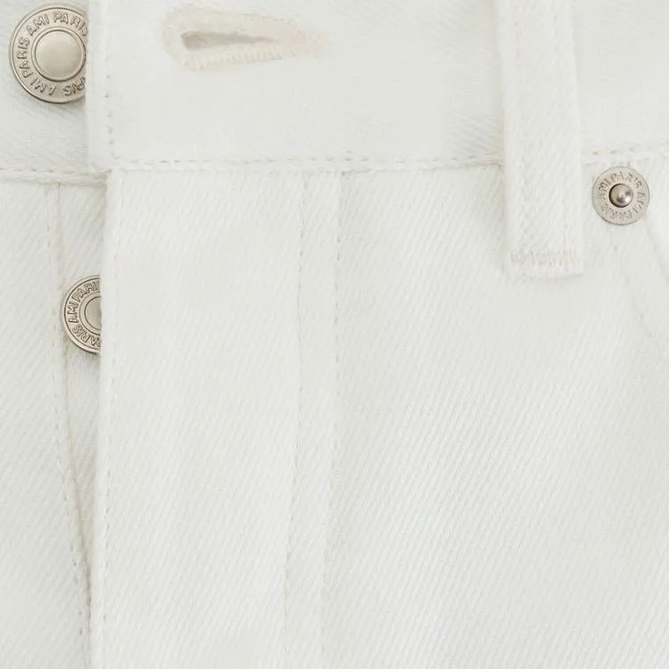 AMIPARIS Jeans Men White-5
