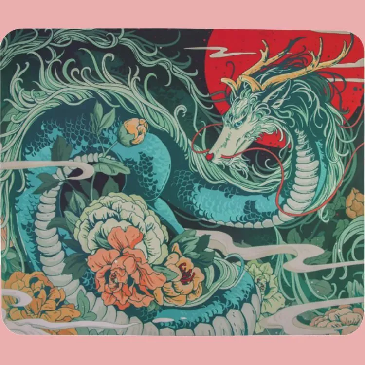 Tiger Gaming Smooth And Slightly Hard Outer Thin And Binding-Free Design Mouse Pads-5