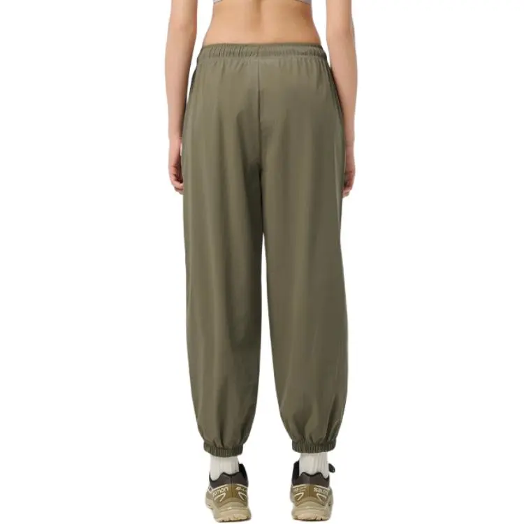 OUTDOOR PRODUCTS Knitted Sweatpants Women's Vanilla Green-1