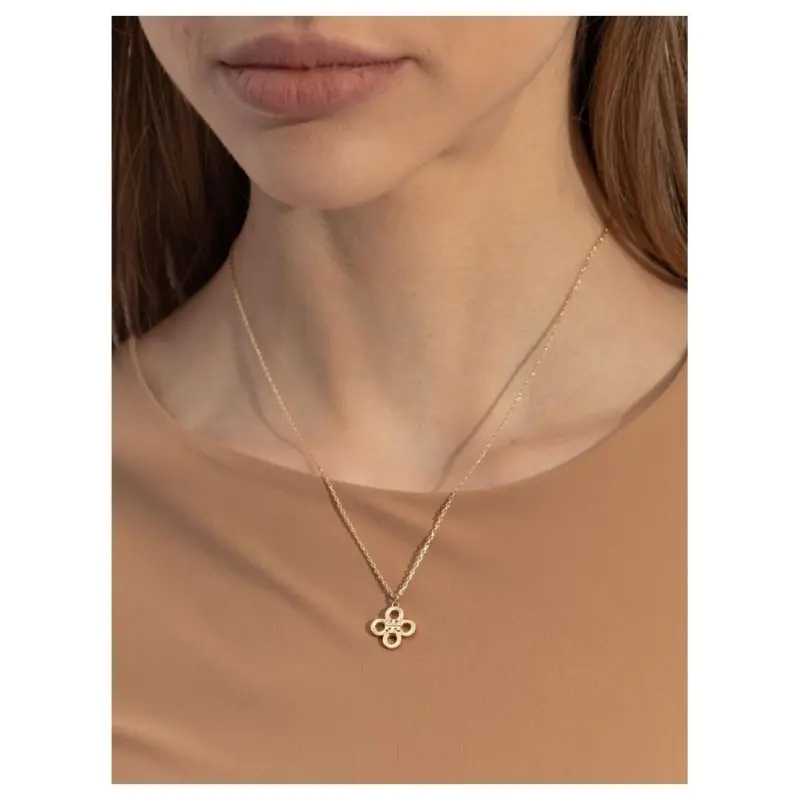 TORY BURCH Charm detail Necklace-4