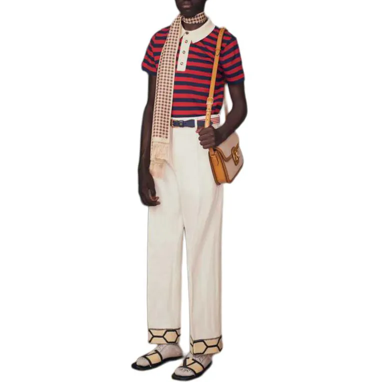 Valentino Casual Pants Men's Ivory White-1