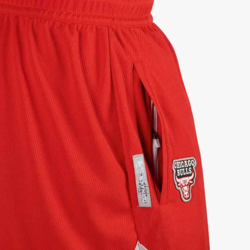 DECATHLON x NBA Bulls Basketball Shorts Unisex Cherry Red/Black/Red-4